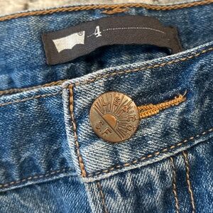 Levi’s cuffed Jean shorts